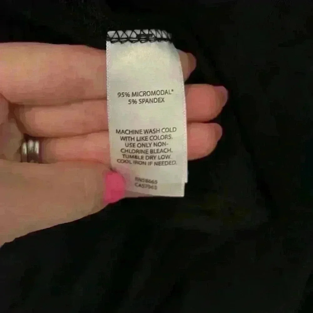 Athleta Black Open Front Sleeveless Vest Large - Picture 4 of 4
